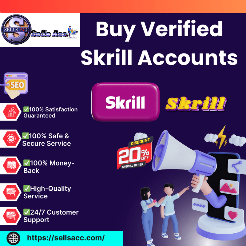 Buy Verified Skrill Accounts